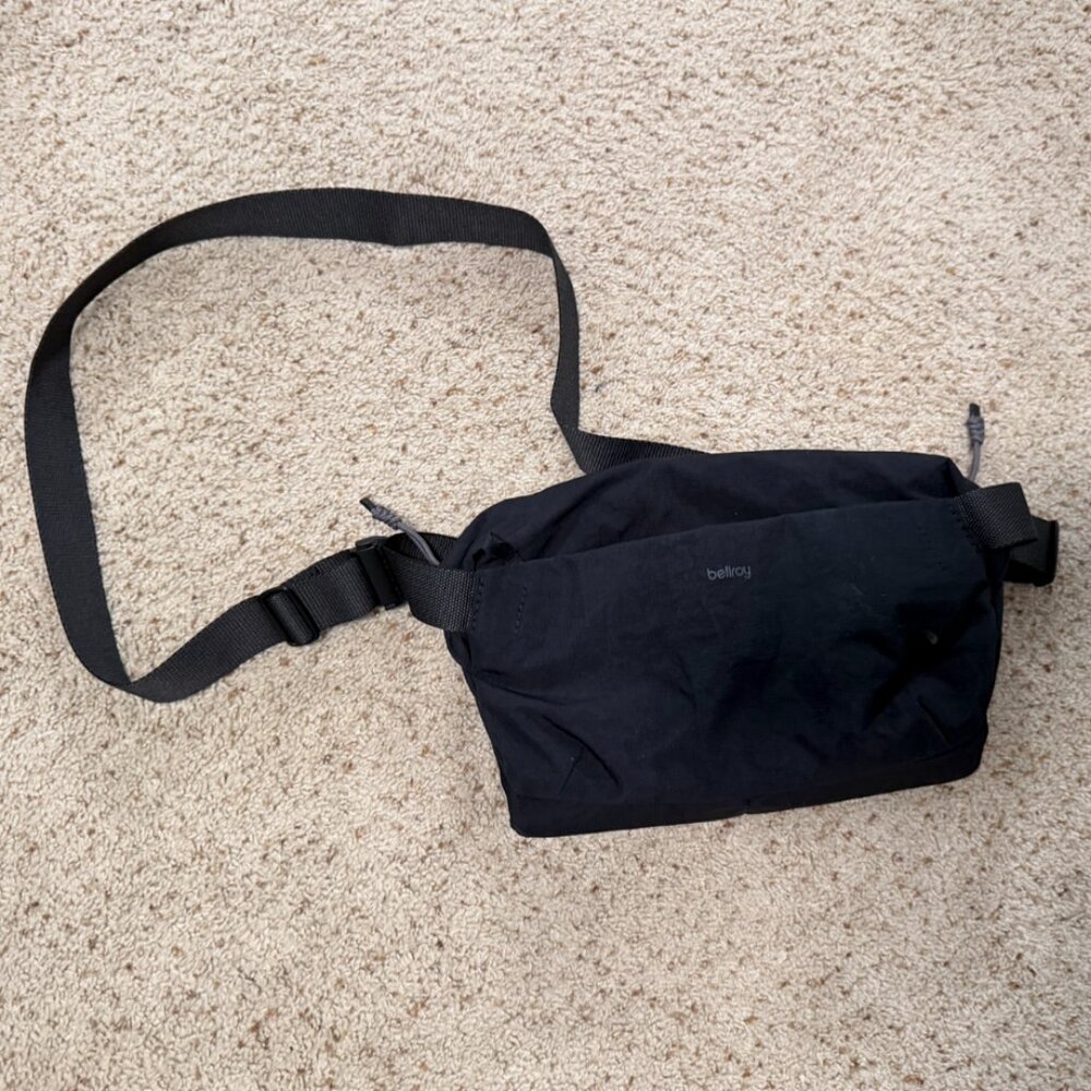 Bellroy Venture Sling 9L Black Messenger Bag, Mens, Unisex